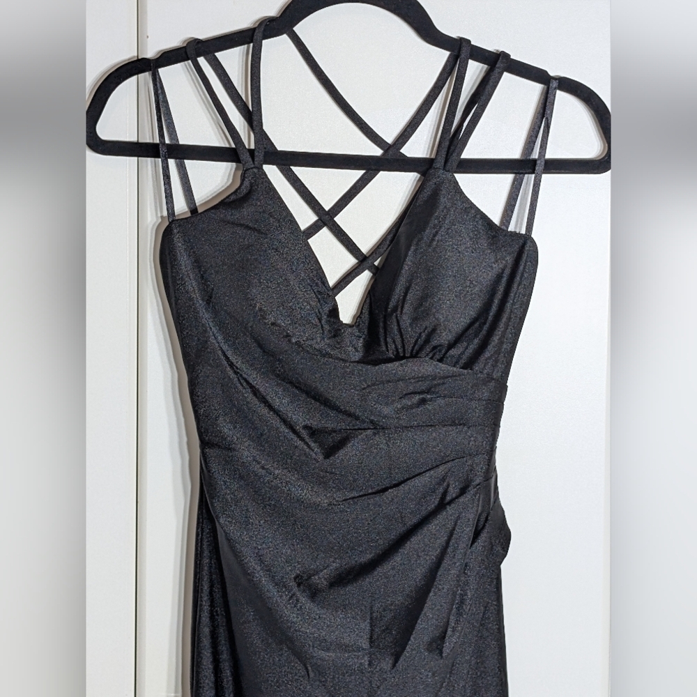 City Triangles Black Long Prom Dress Size 0